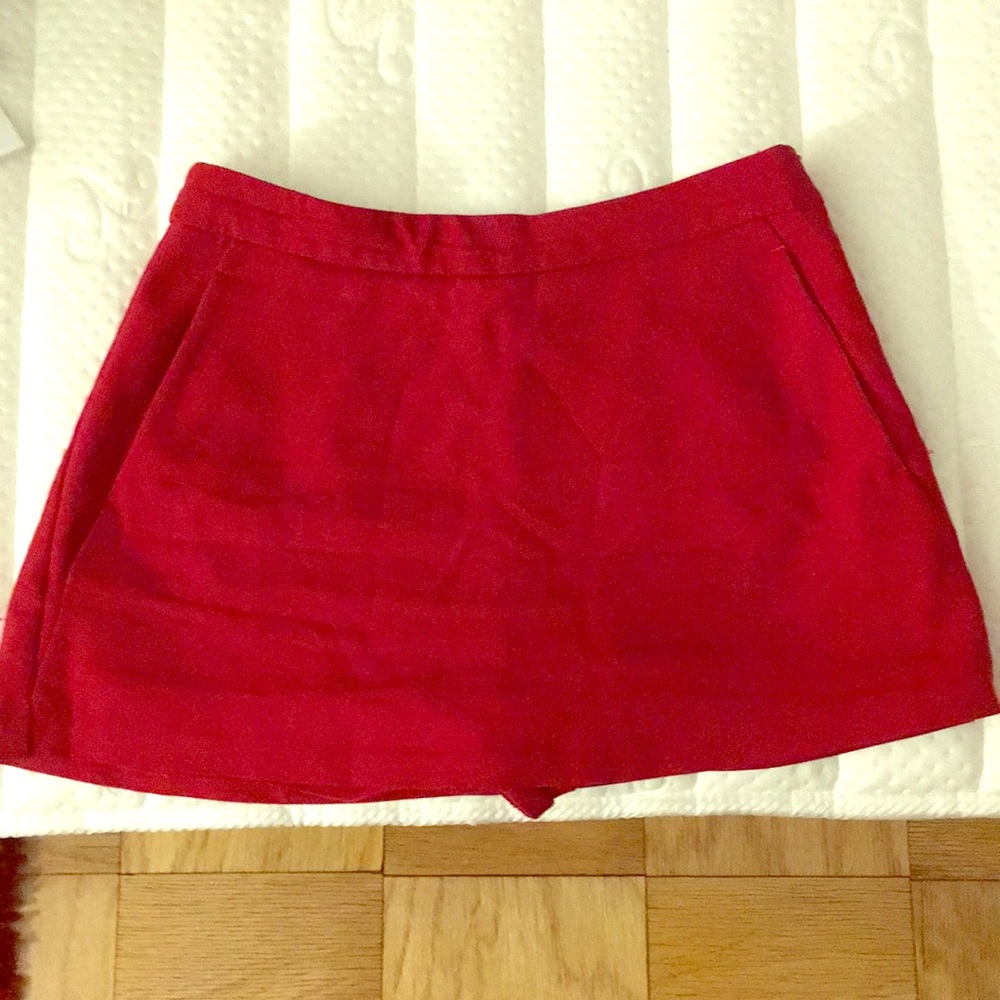 Red Skort